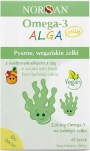 NORSAN OMEGA-3 ALGA OLEJ Z ALG