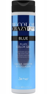 BE HAIR BE COLOR CRAZY BLUE