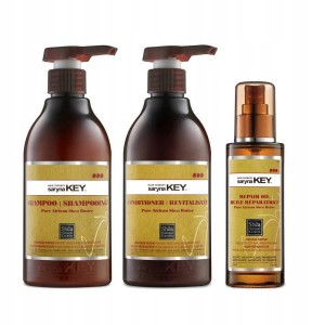 ZESTAW SARYNA KEY SZAMPON 500ml ODŻYWKA 500ml OLEJEK 105ml